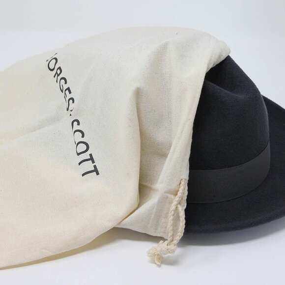 Lightweight Fedora - 100% Wool Felt - Crushable for Travel - Water Resistant - S - Picture 7 of 7